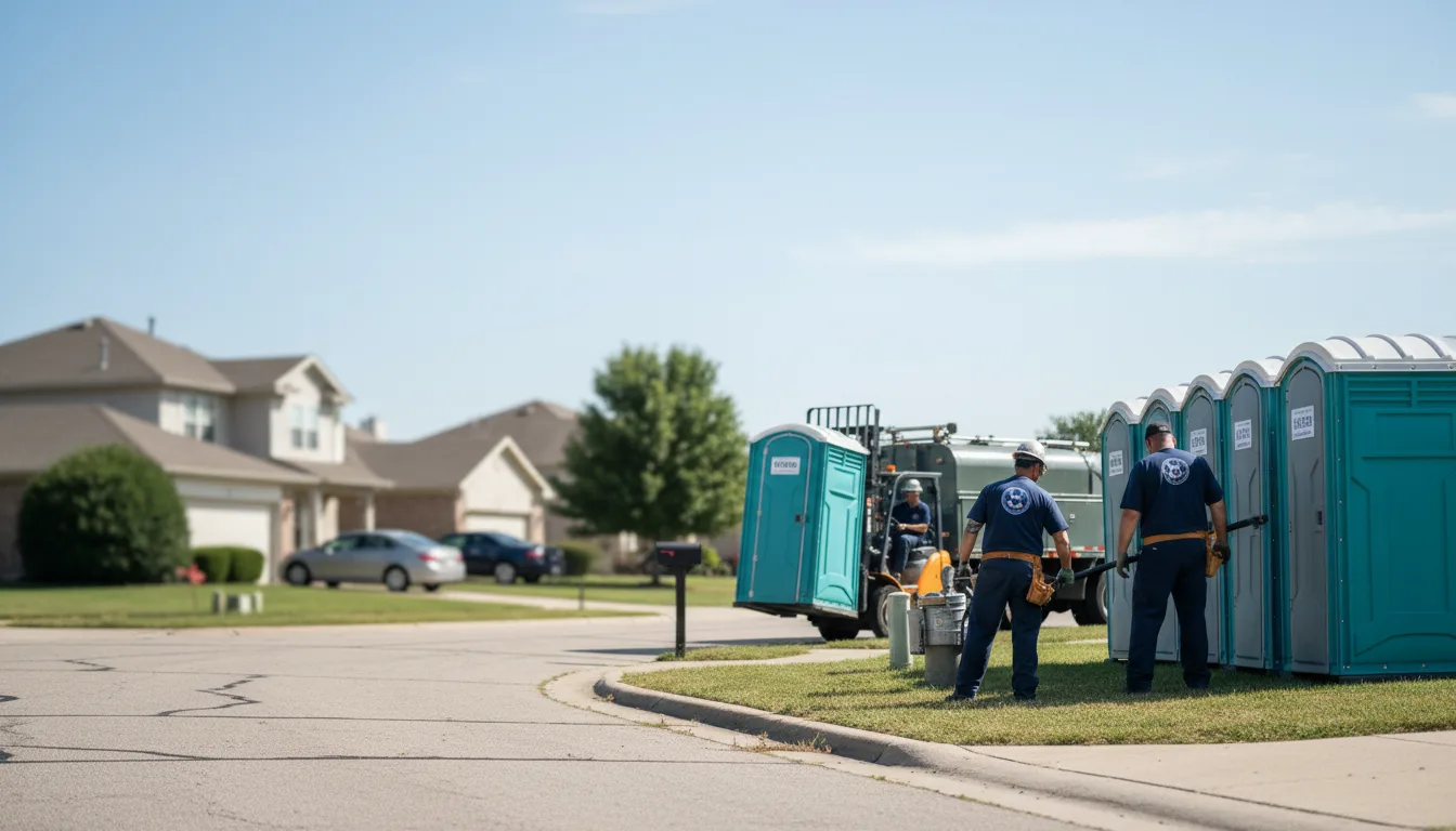 Porta Potty Rental in Palos Hills, IL near me